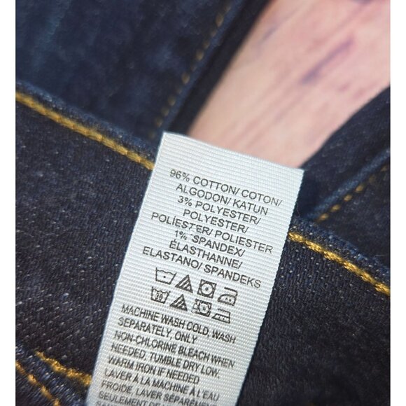 Lucky Brand Easy Rider Dark Wash Jeans 12/31 (32/32) - Picture 7 of 9